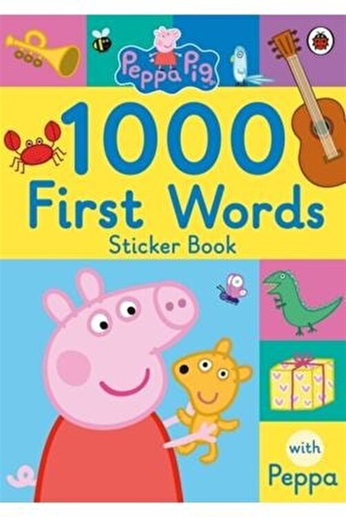 Ladybird-Peppa Pig 1000 First Words Sticker Book