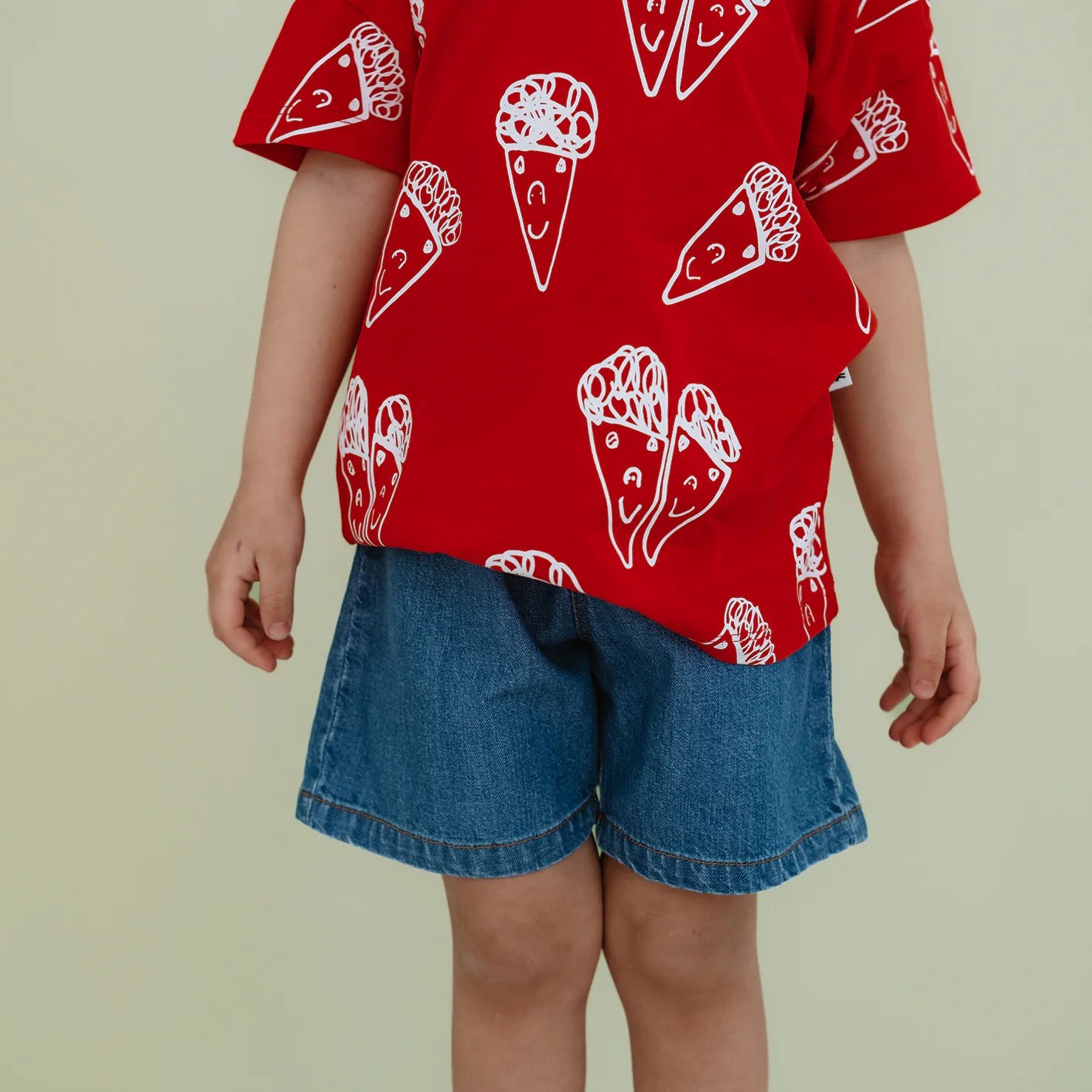 Little Yucca-'Easy' Denim Şort