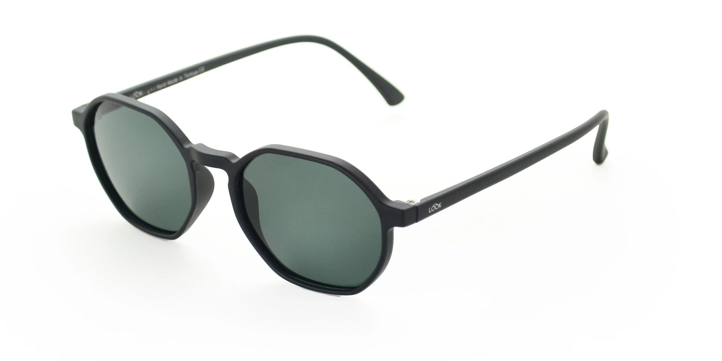 LOOKlight Genius - Matte Black 7-12 Yaş Güneş Gözlüğü