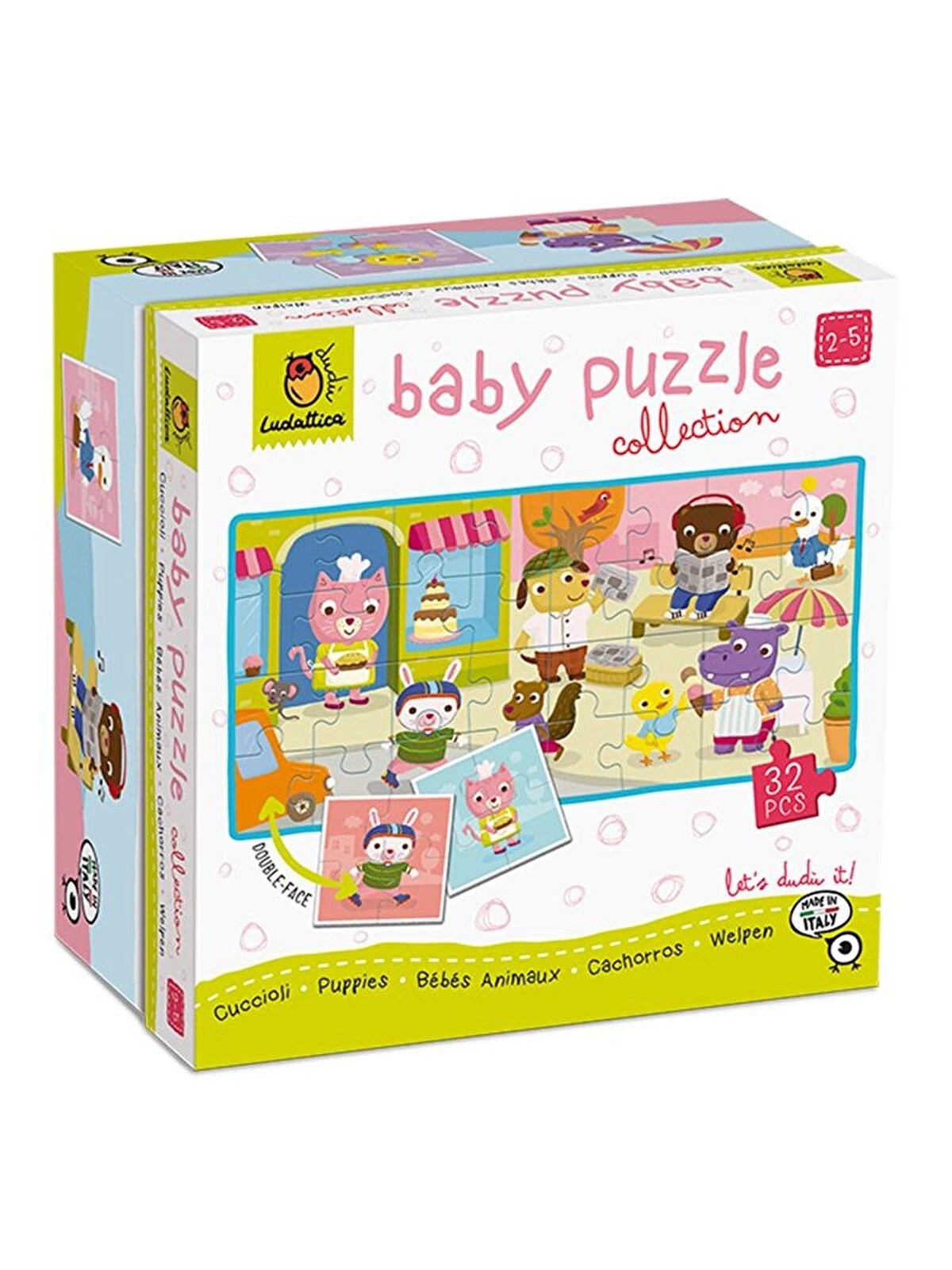 Ludattica-Baby Puzzle-Yavru Hayvanlar