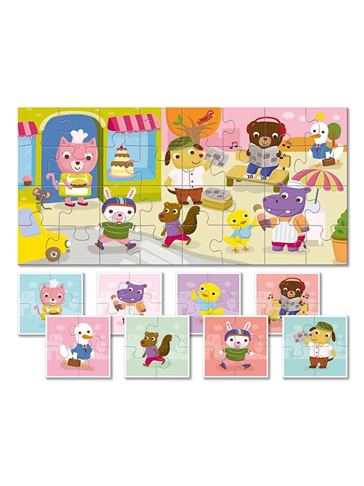 Ludattica-Baby Puzzle-Yavru Hayvanlar