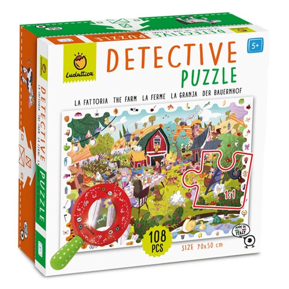 Ludattica-Dedektif Puzzle - Çiftlik