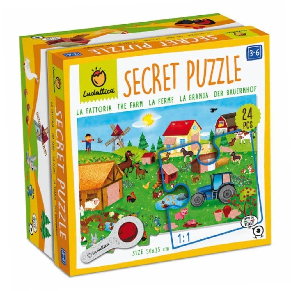 Ludattica-Gizemli Puzzle Çiftlik