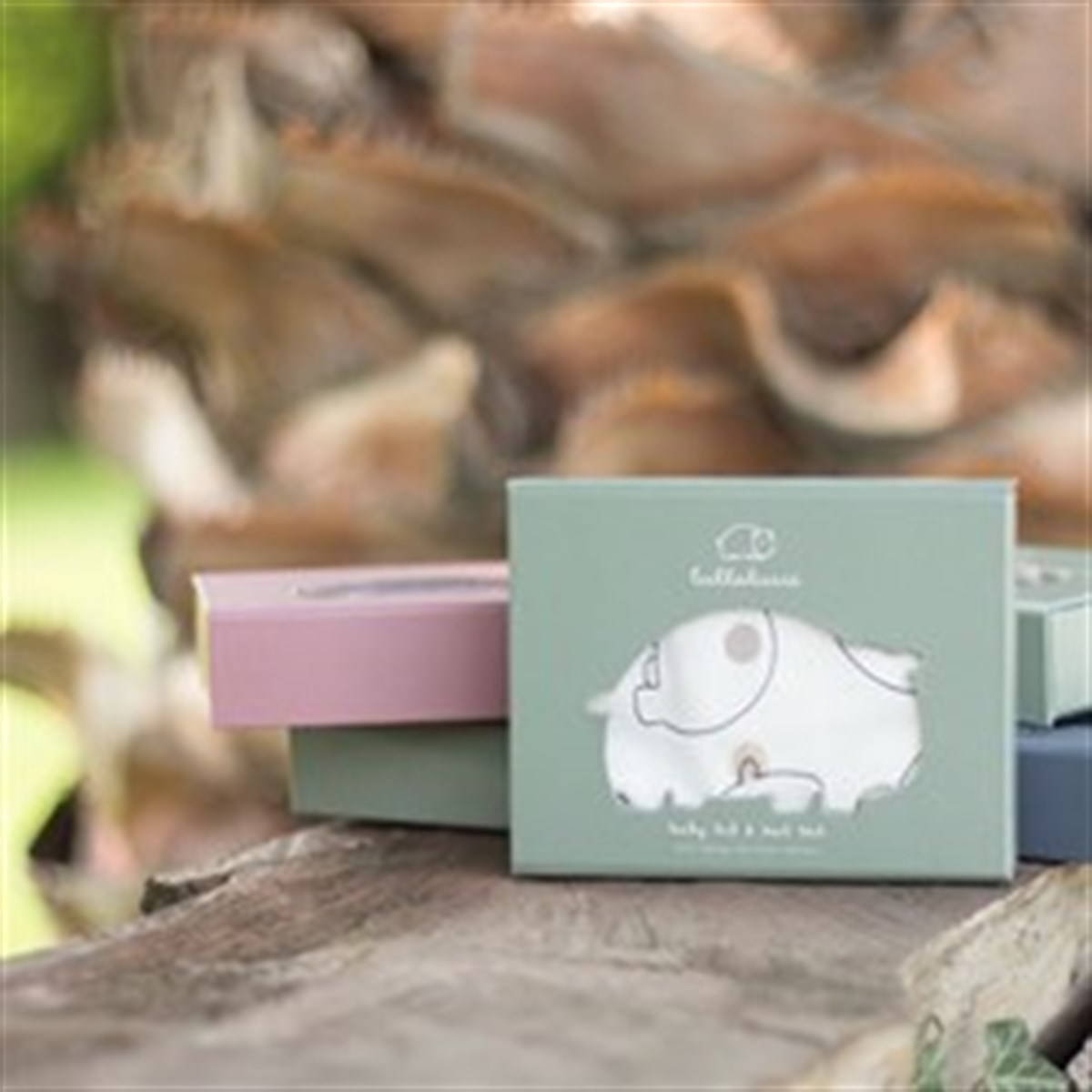 Lullalucca Önlük Bere Seti-Hippo