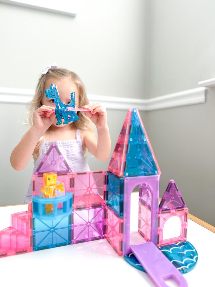 Magna-Tiles Combo-Castle Prenses Şatosu -25 Parça