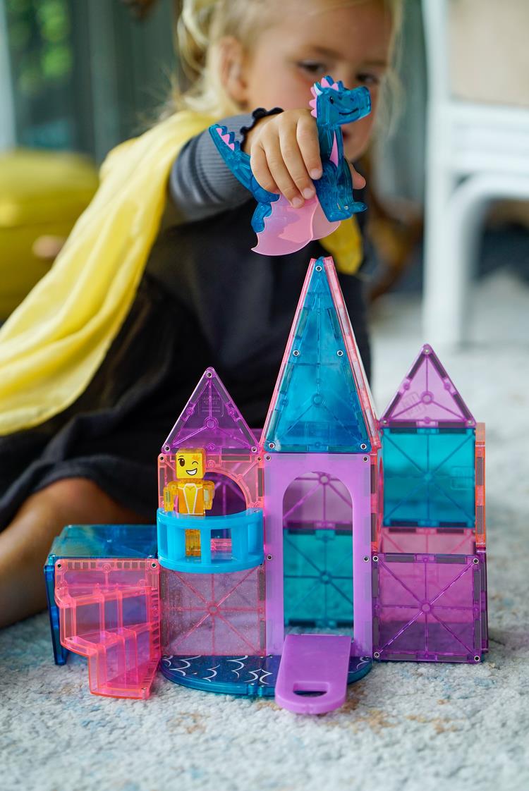 Magna-Tiles Combo-Castle Prenses Şatosu -25 Parça
