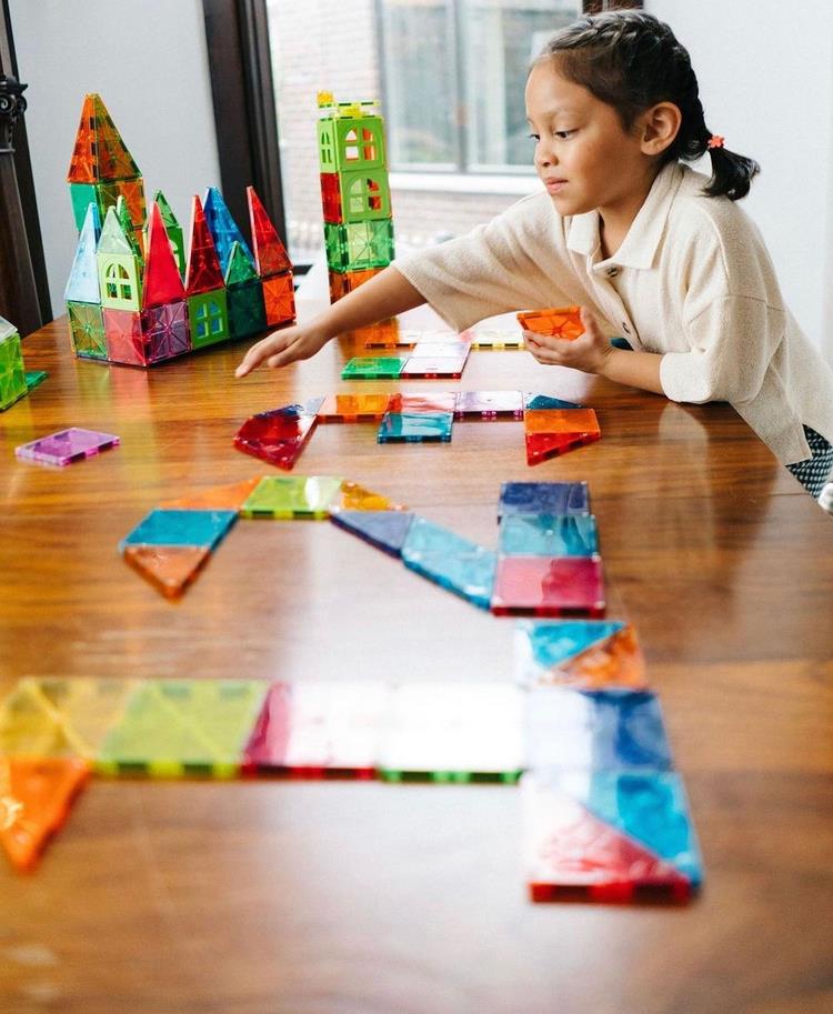 Magna-Tiles Combo-Parıltılı & Aynalı -15 Parça
