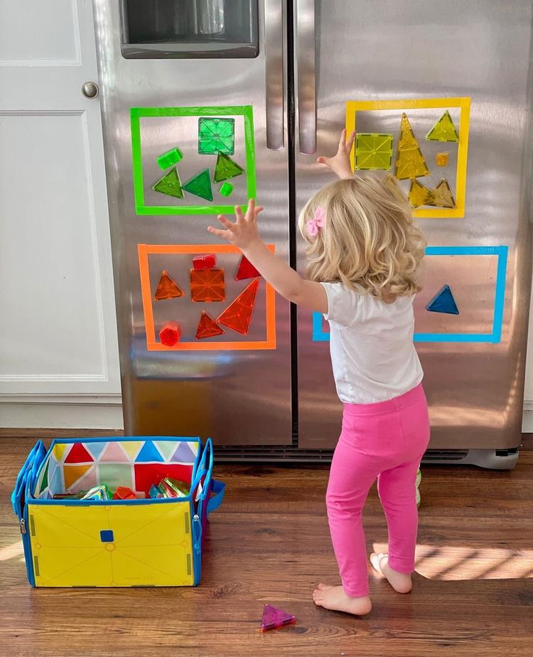Magna-Tiles Combo-Parıltılı & Aynalı -15 Parça
