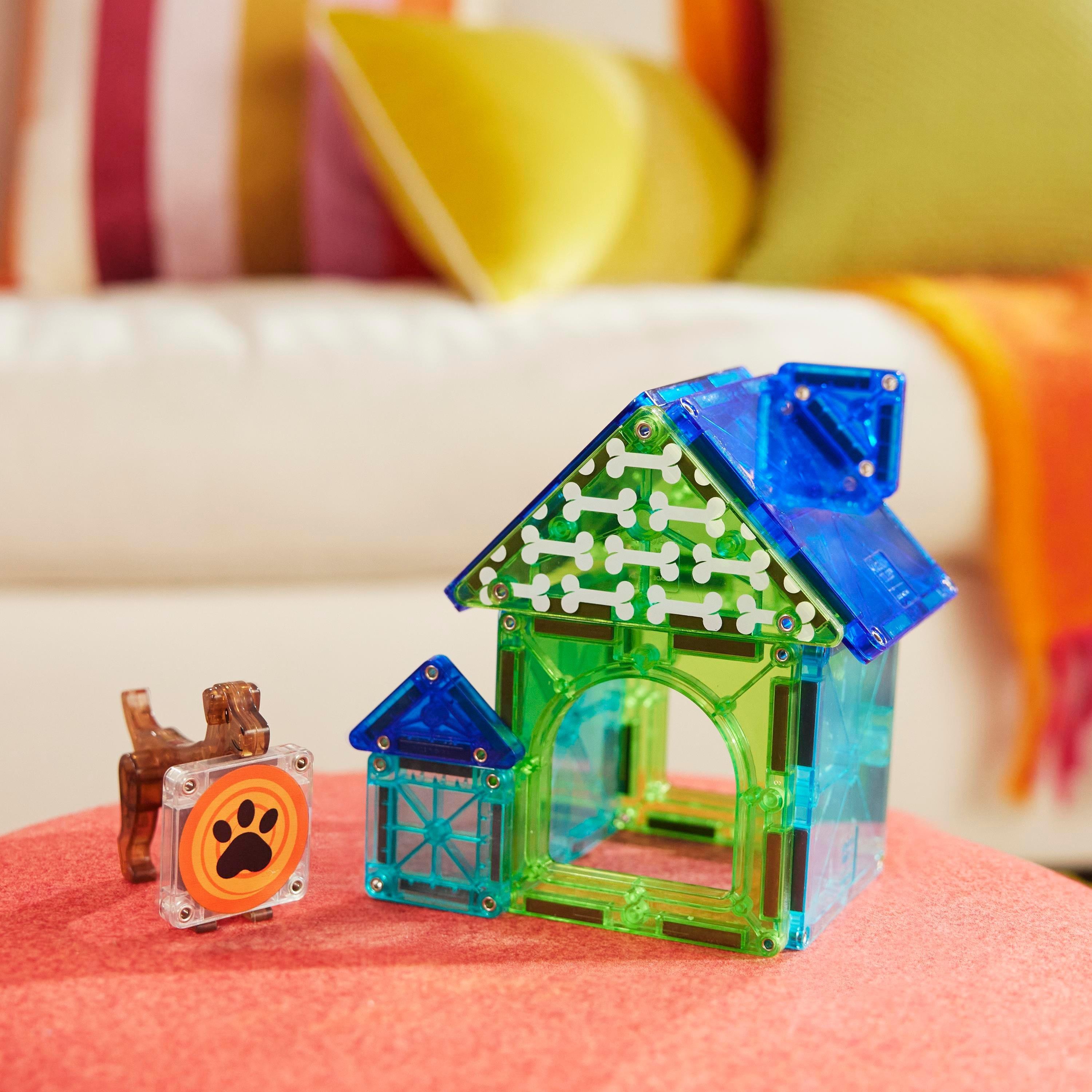Magna-Tiles Dog House Manyetik Bloklar - 13 Parça