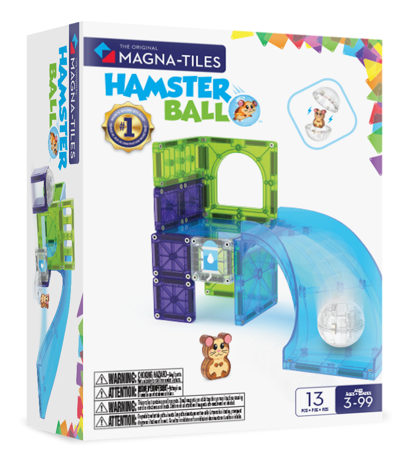 Magna-Tiles Hamster Ball Manyetik Bloklar - 13 Parça
