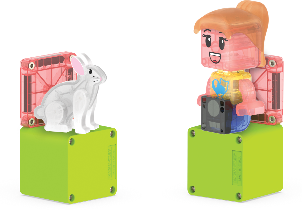 Magna-Tiles Pet Playhouse Manyetik Bloklar - 50 Parça
