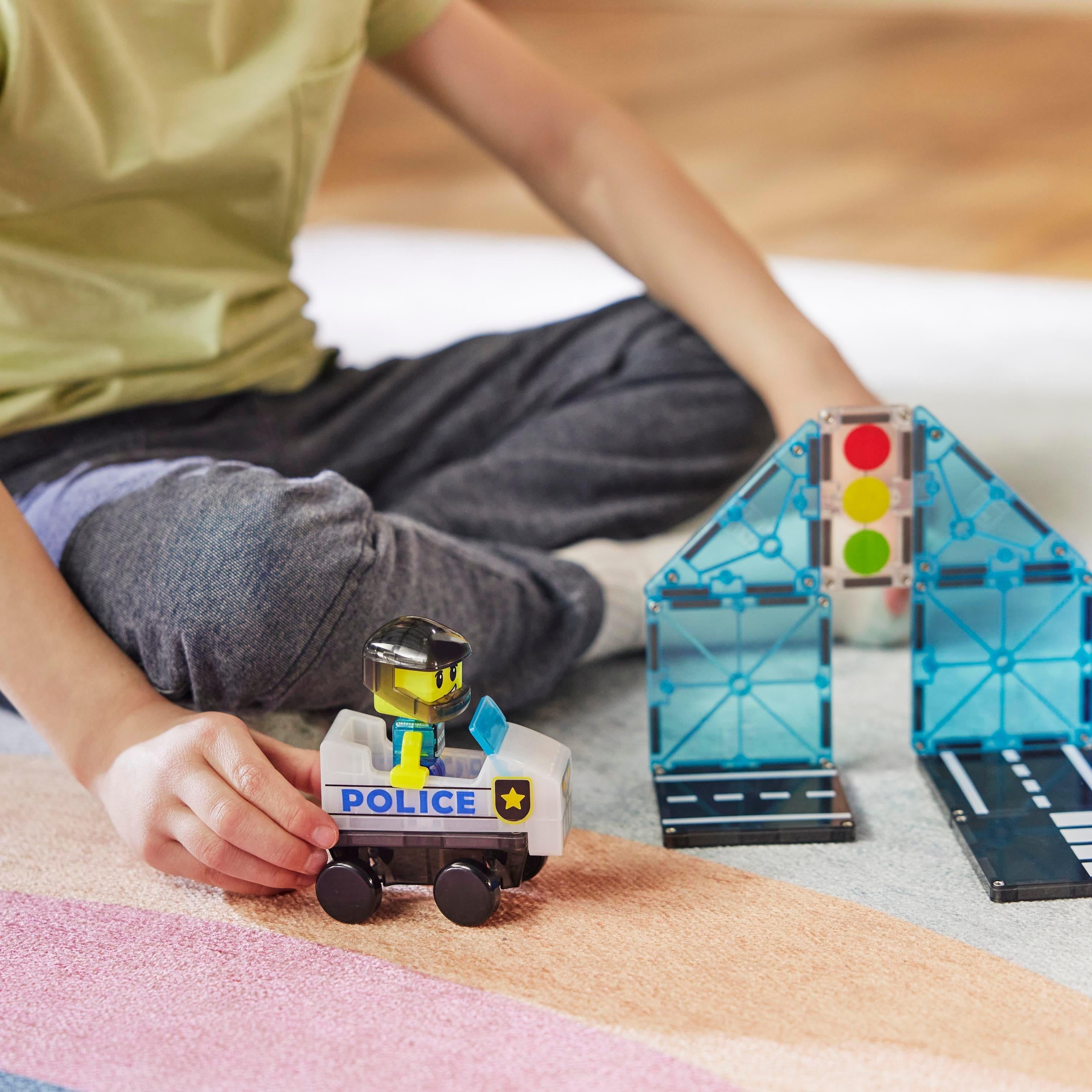 Magna-Tiles Police Patrol Manyetik Bloklar - 20 Parça