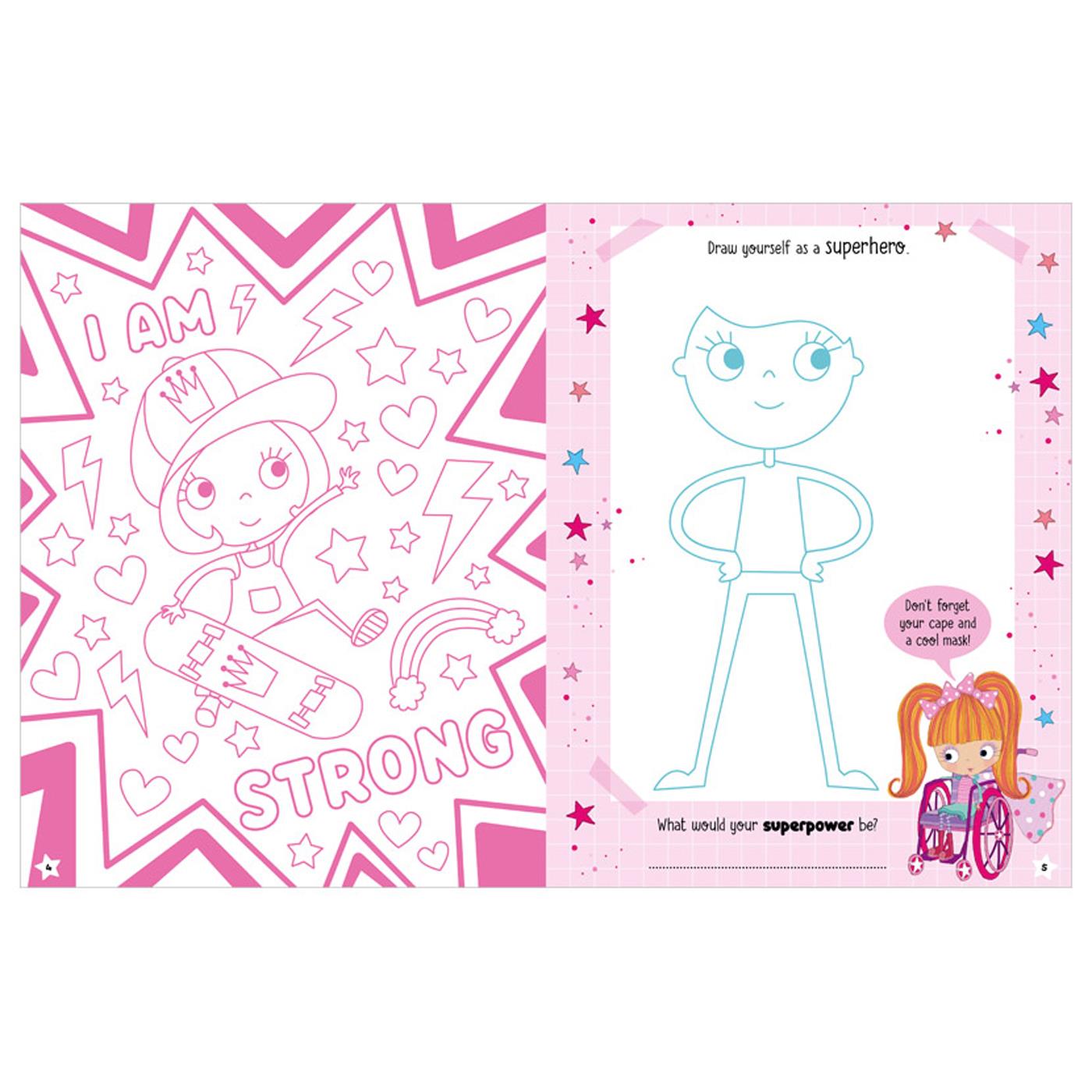 MBI-The Pink and Powerfuls-Sticker Activity Book