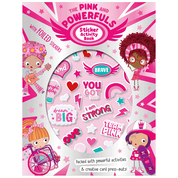 MBI-The Pink and Powerfuls-Sticker Activity Book