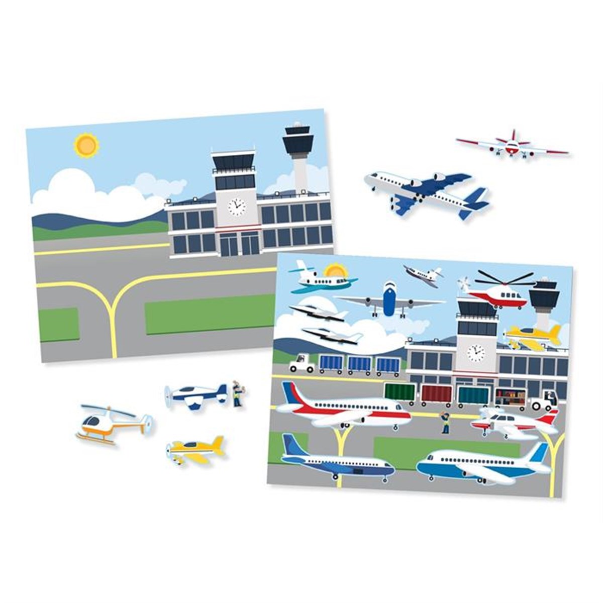 Melissa&Doug Tak Çıkar Çıkartma Kitabı-Araçlar
