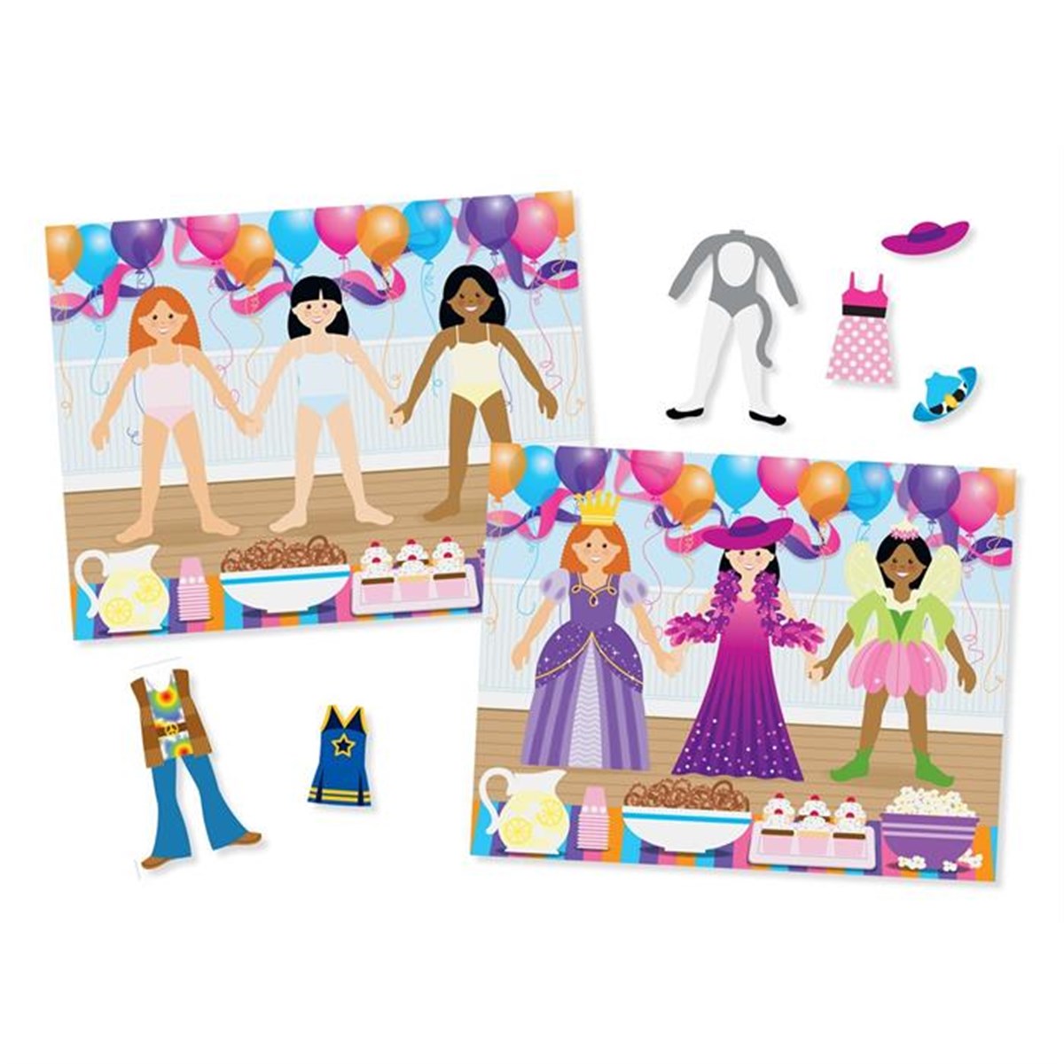 Melissa&Doug Tak Çıkar Çıkartma Kitabı-Moda
