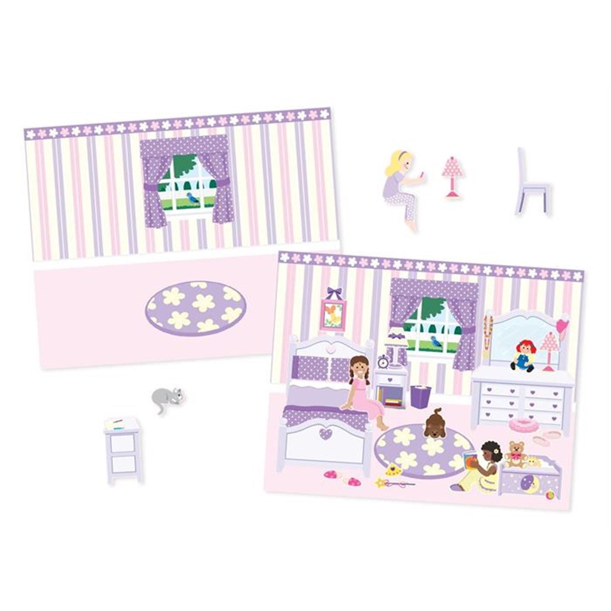 Melissa&Doug Tak Çıkar Çıkartma Kitabı-Oyun Evi