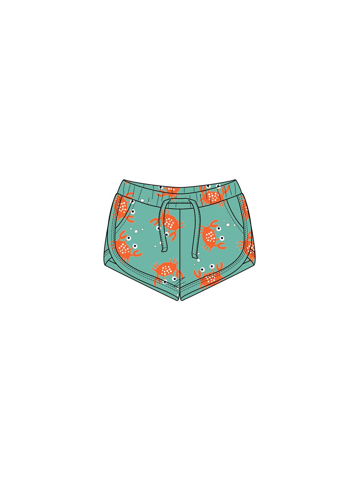 Mielakids Uzun Kollu Mayo Set-Crazy Crab