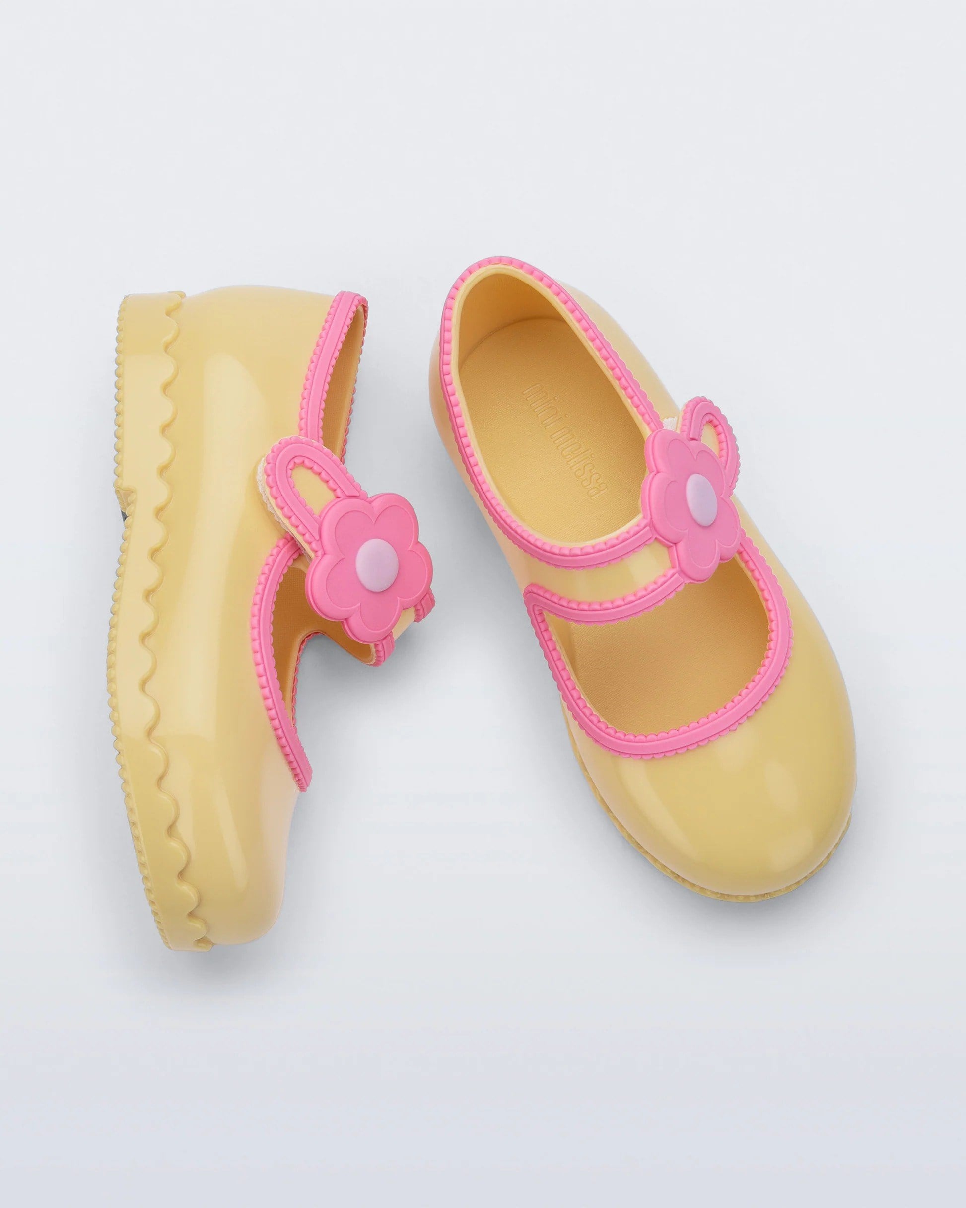 Mini Melissa Hip Ballerina BB-Yellow/Pink