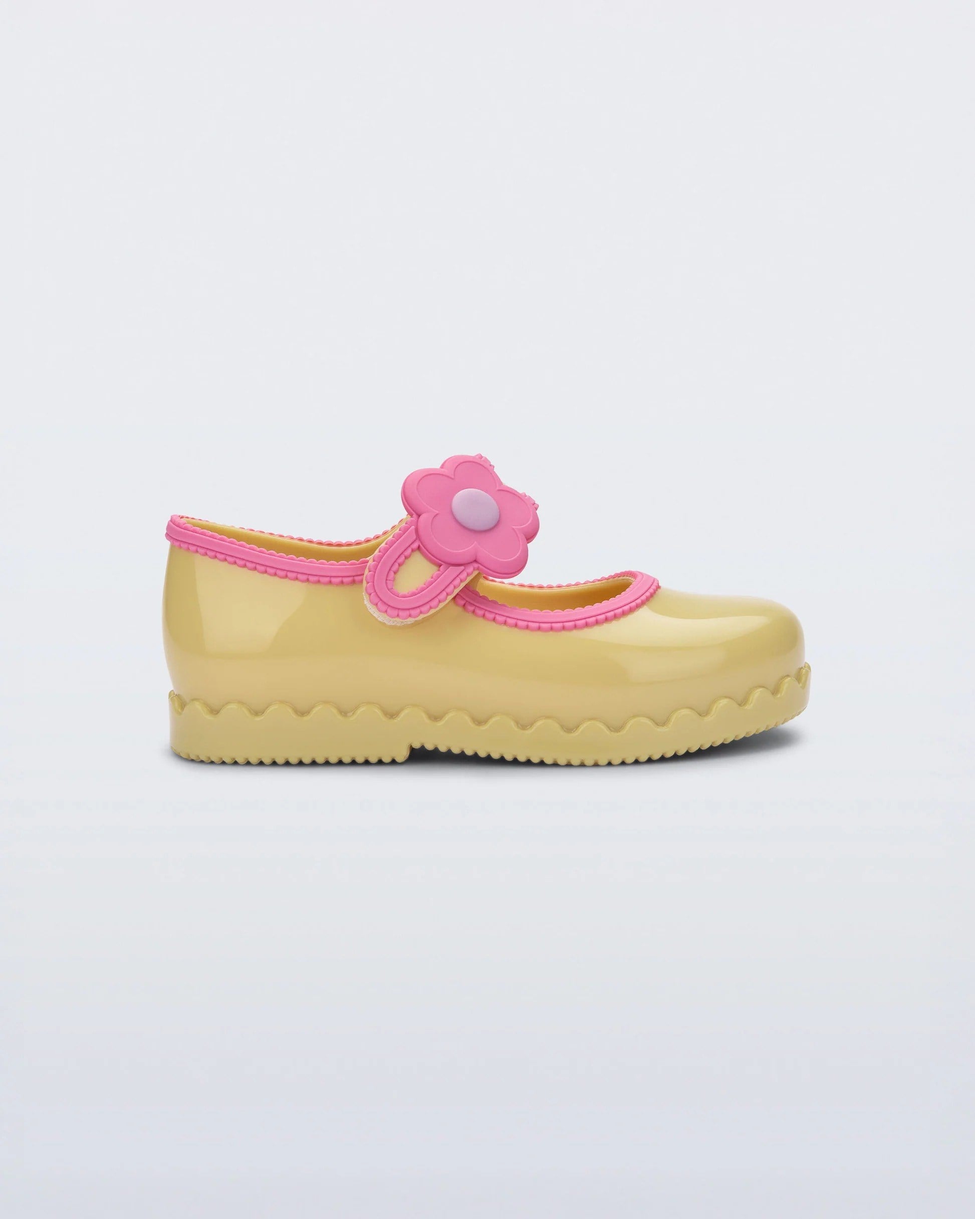 Mini Melissa Hip Ballerina BB-Yellow/Pink