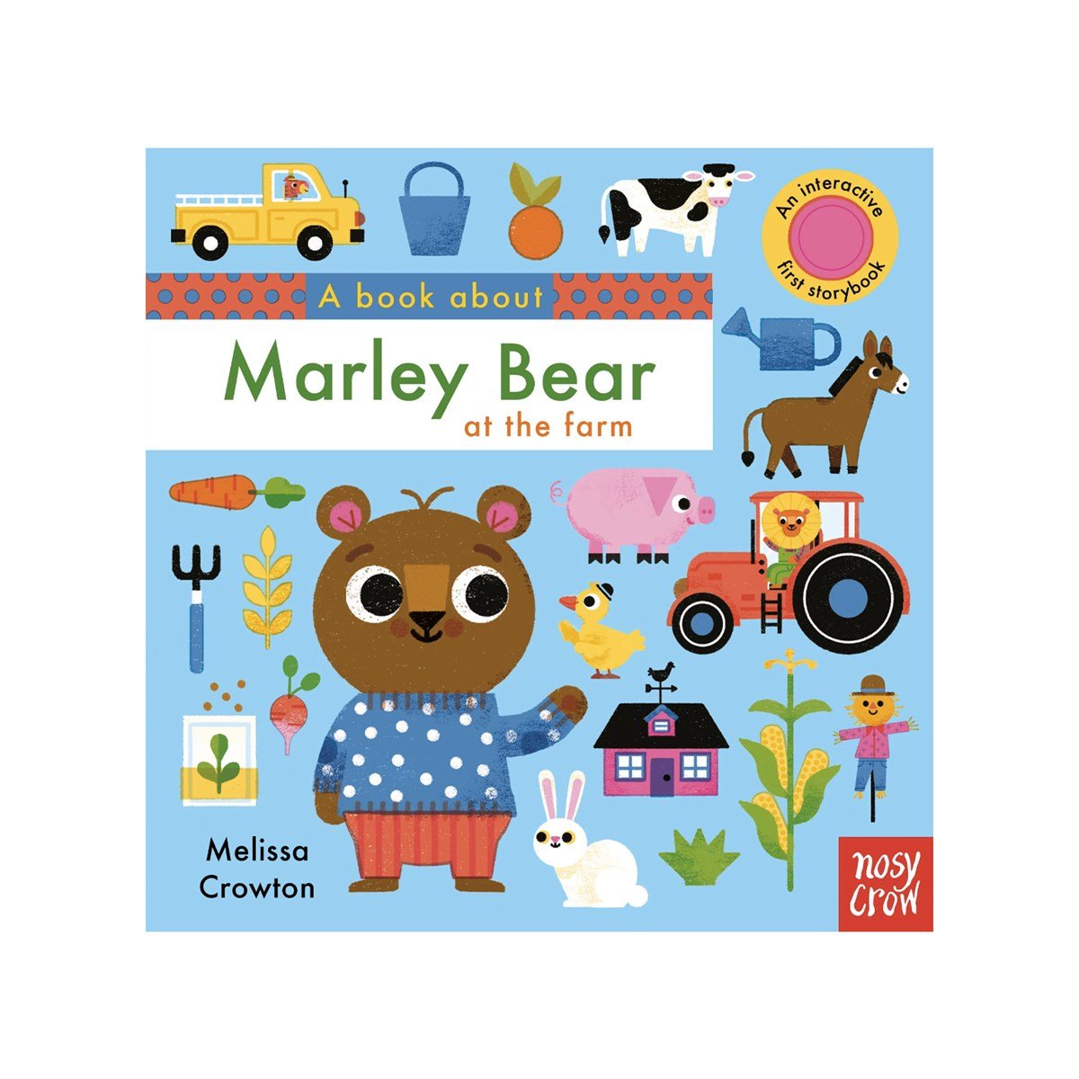 NC- Book About Marley Bear at Farm