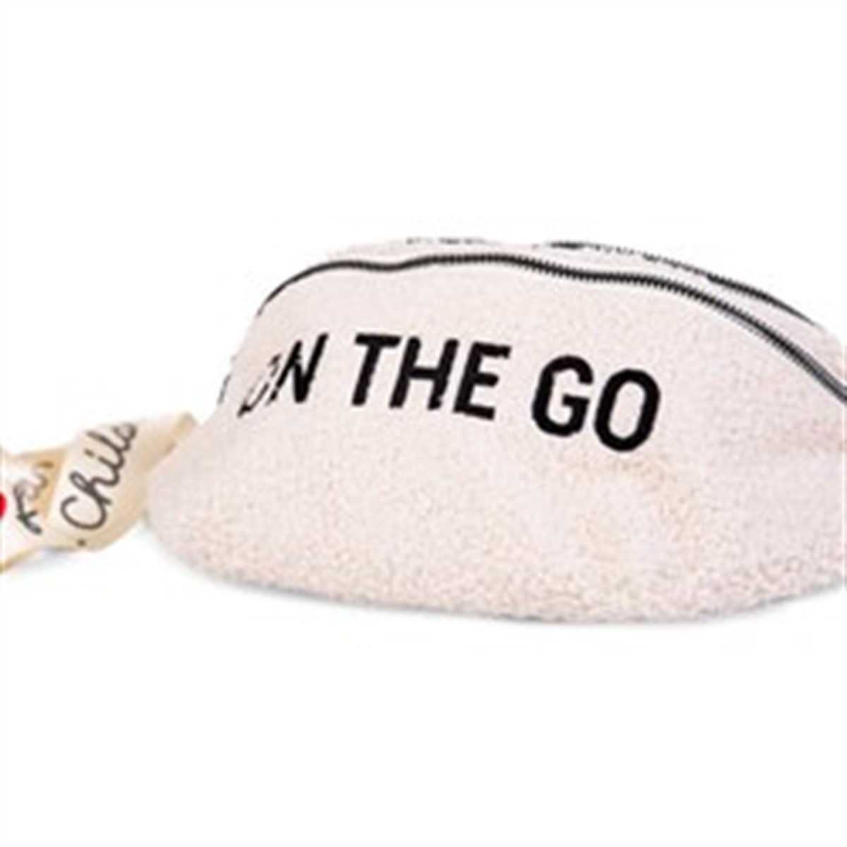 On The Go Bel Çantası-Teddy White