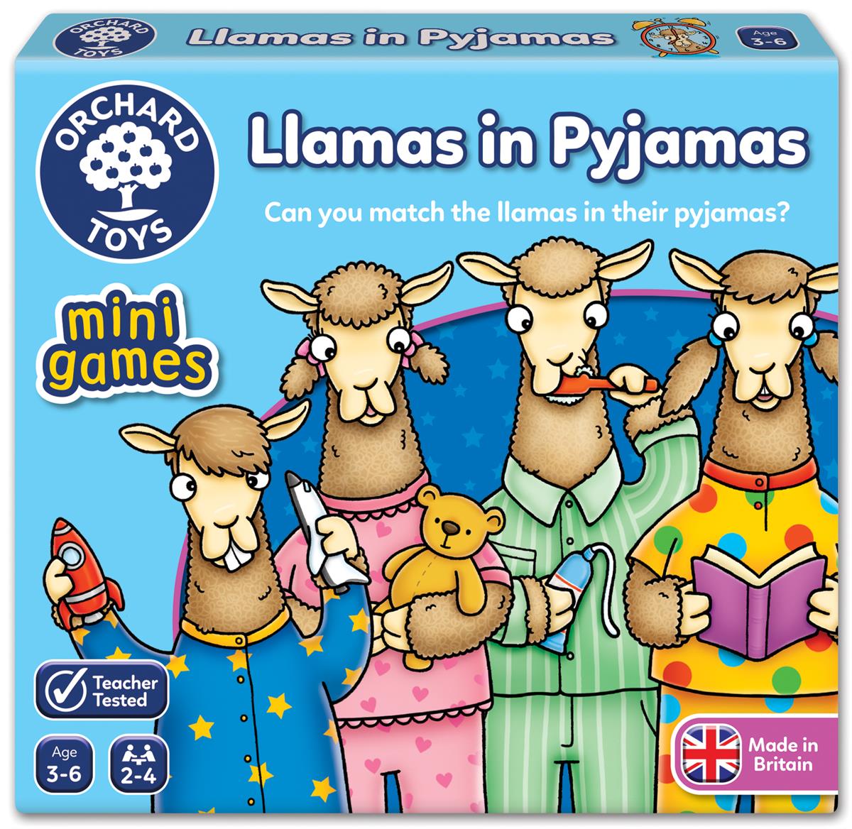 Orchard-Llamas in Pyjamas (3-6 yaş)