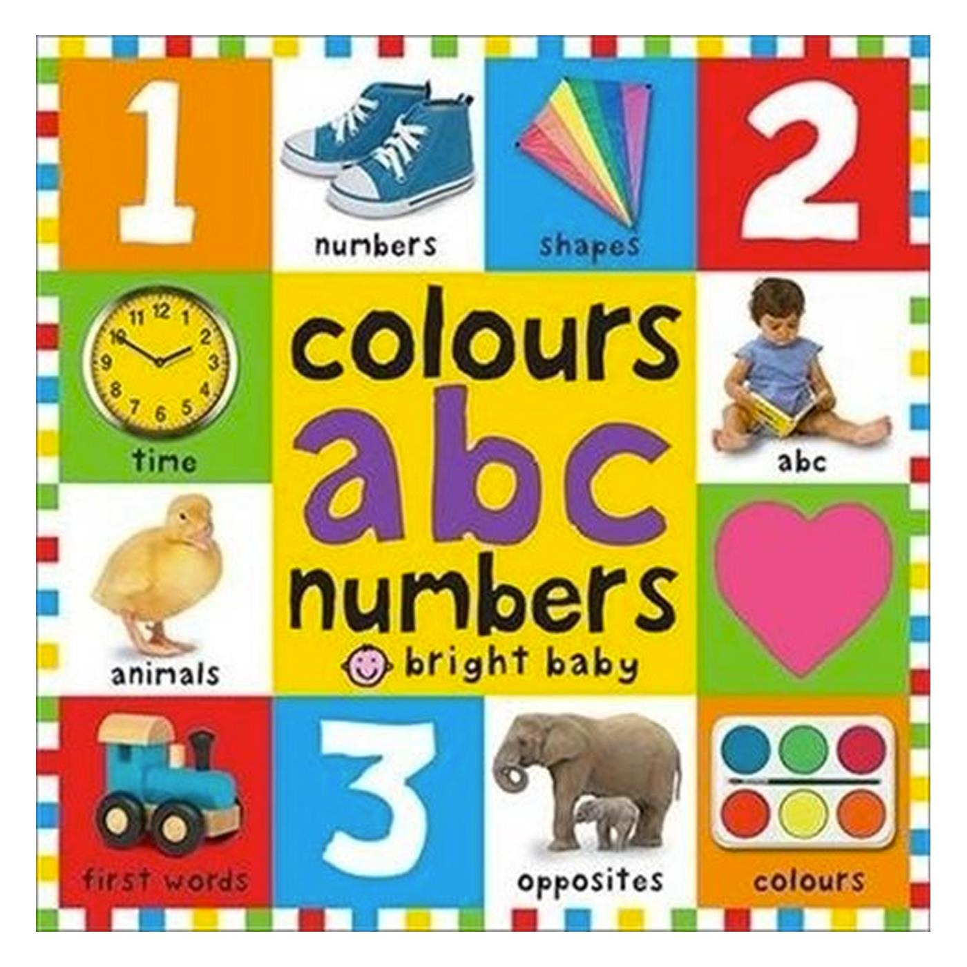 Priddy Books-Colours abc Numbers