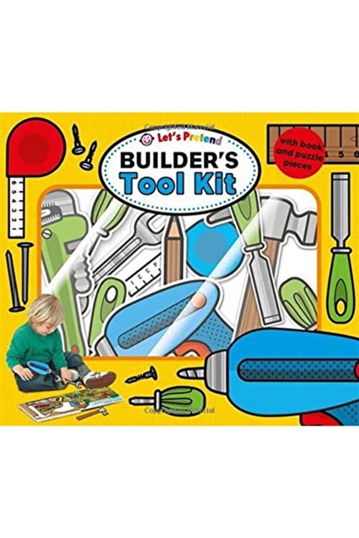 Priddy Books-Let's Pretend Builder's Tool Kit