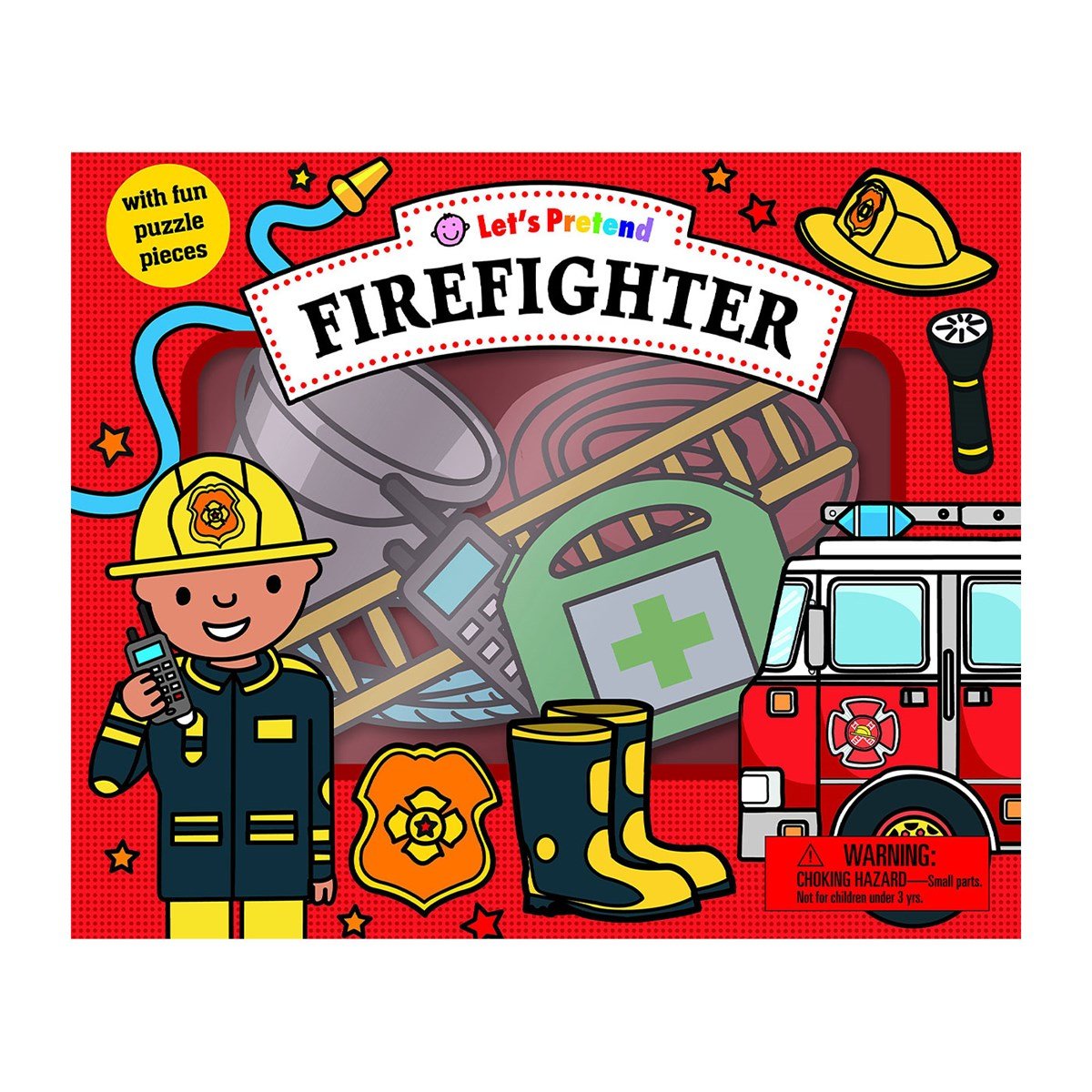 Priddy Books-Let's Pretend Firefighter