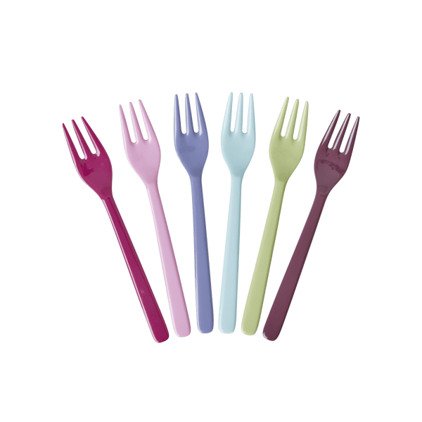 Rice-Melamin Tatlı Çatalı-6'lı Set