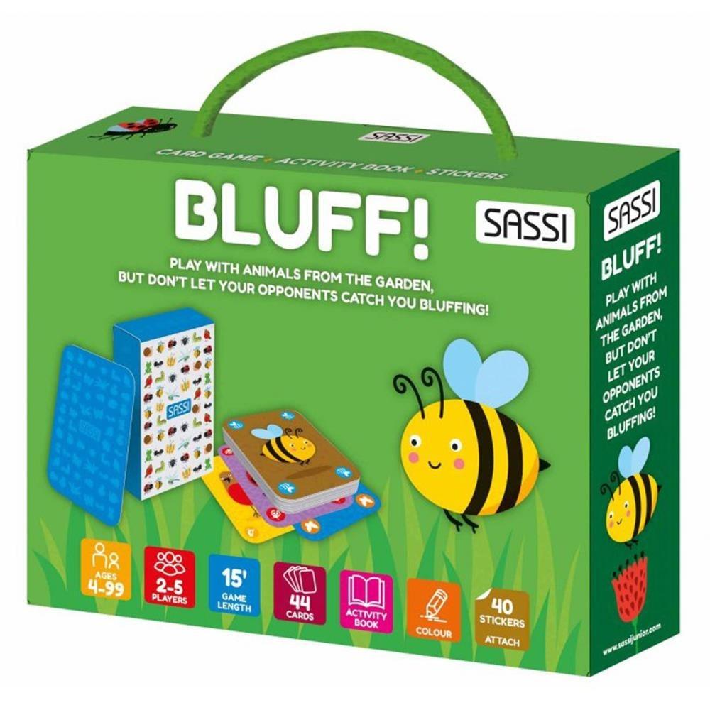 Sassi-Çocuklar İçin Blöf Kart Oyunu-Garden
