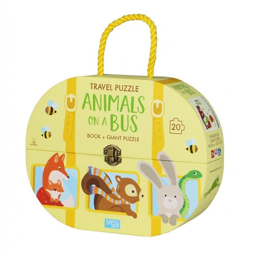 Sassi-Giant Puzzle and Book-Animals on the Bus