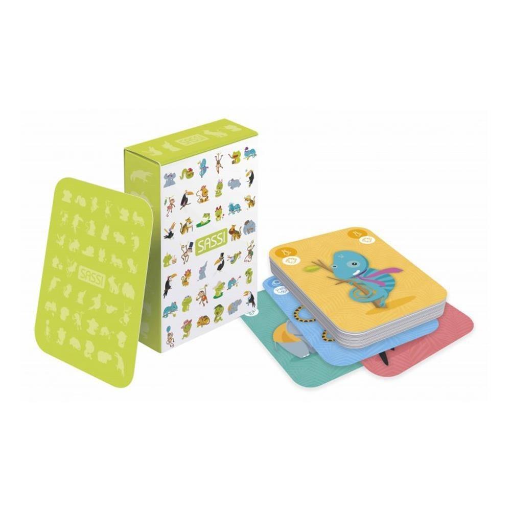 Sassi-Mutlu Aileler Kart Oyunu-Jungle