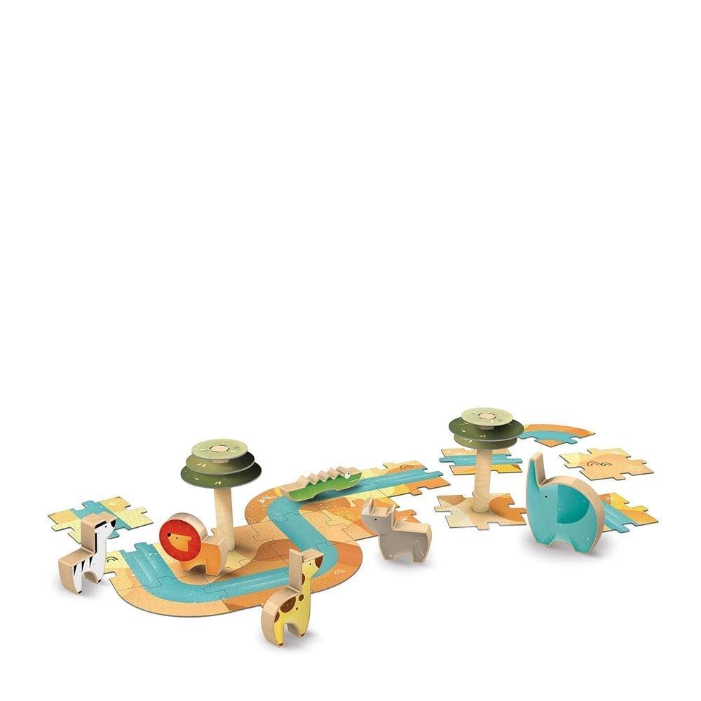 Sassi-Puzzle - Kitap ve Ahşap Oyuncaklar - Savannah