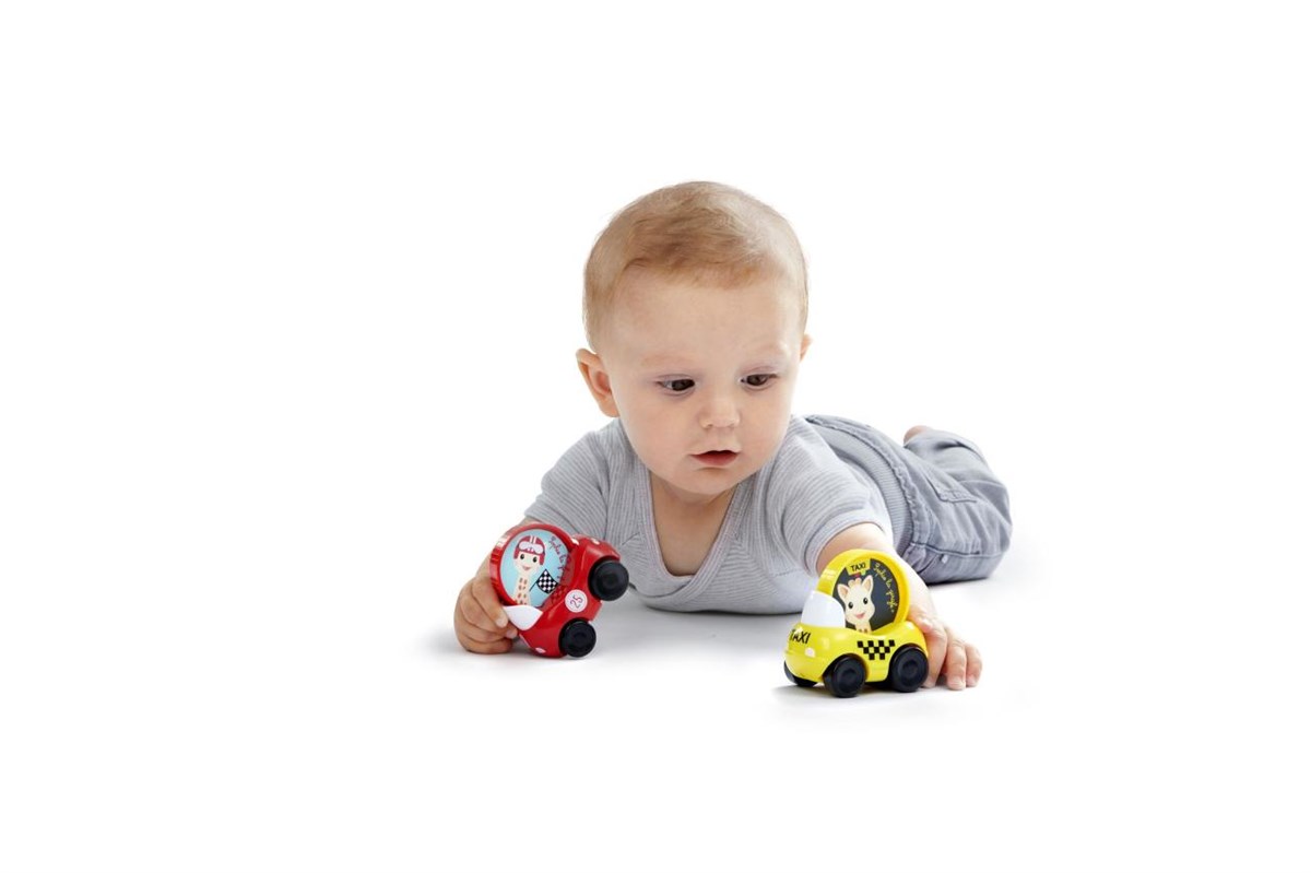 Sophie La Girafe 2'li Araç Seti