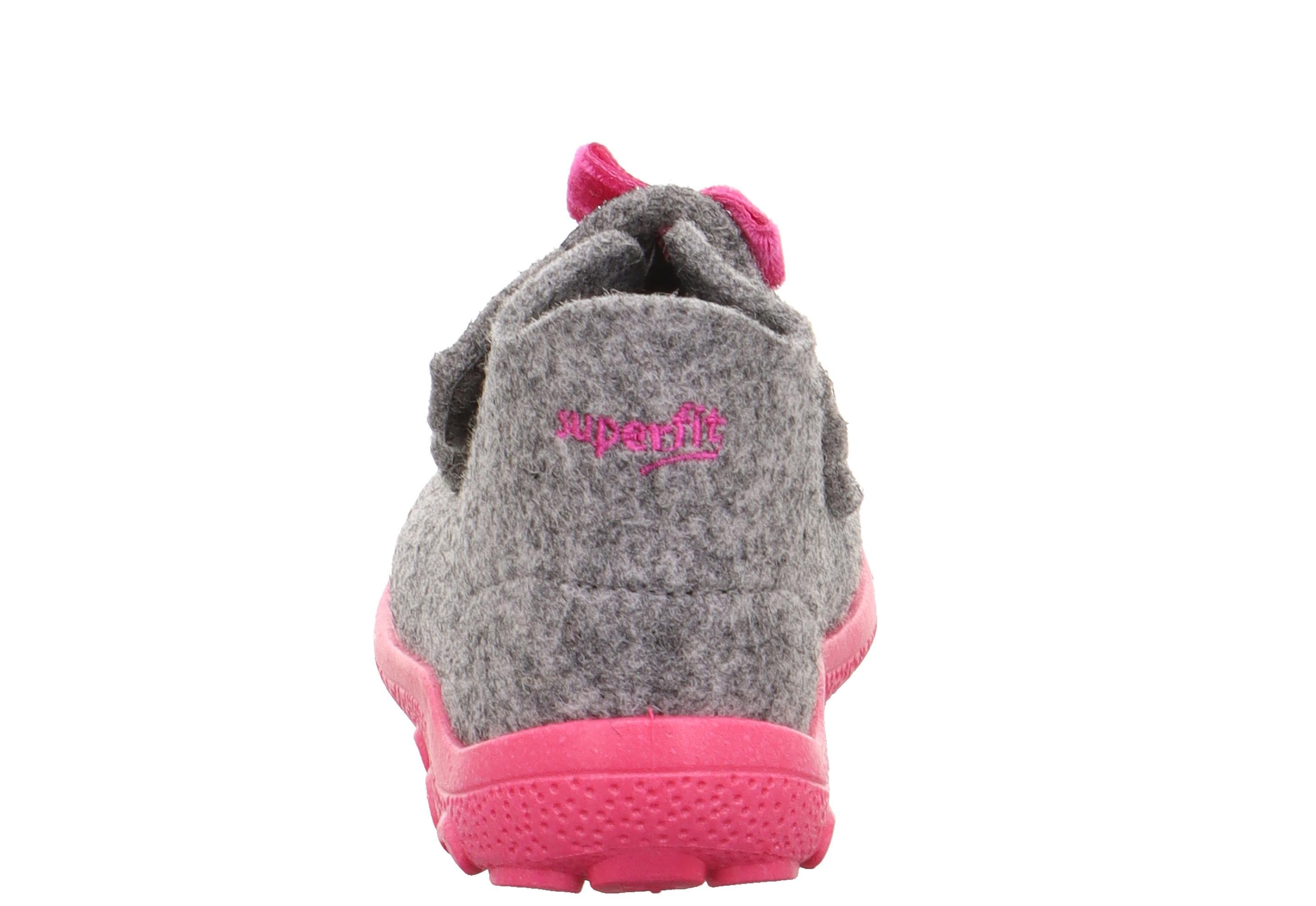 Superfit-HAPPY OCTI Çocuk Ayakkabısı-Gri/Pembe