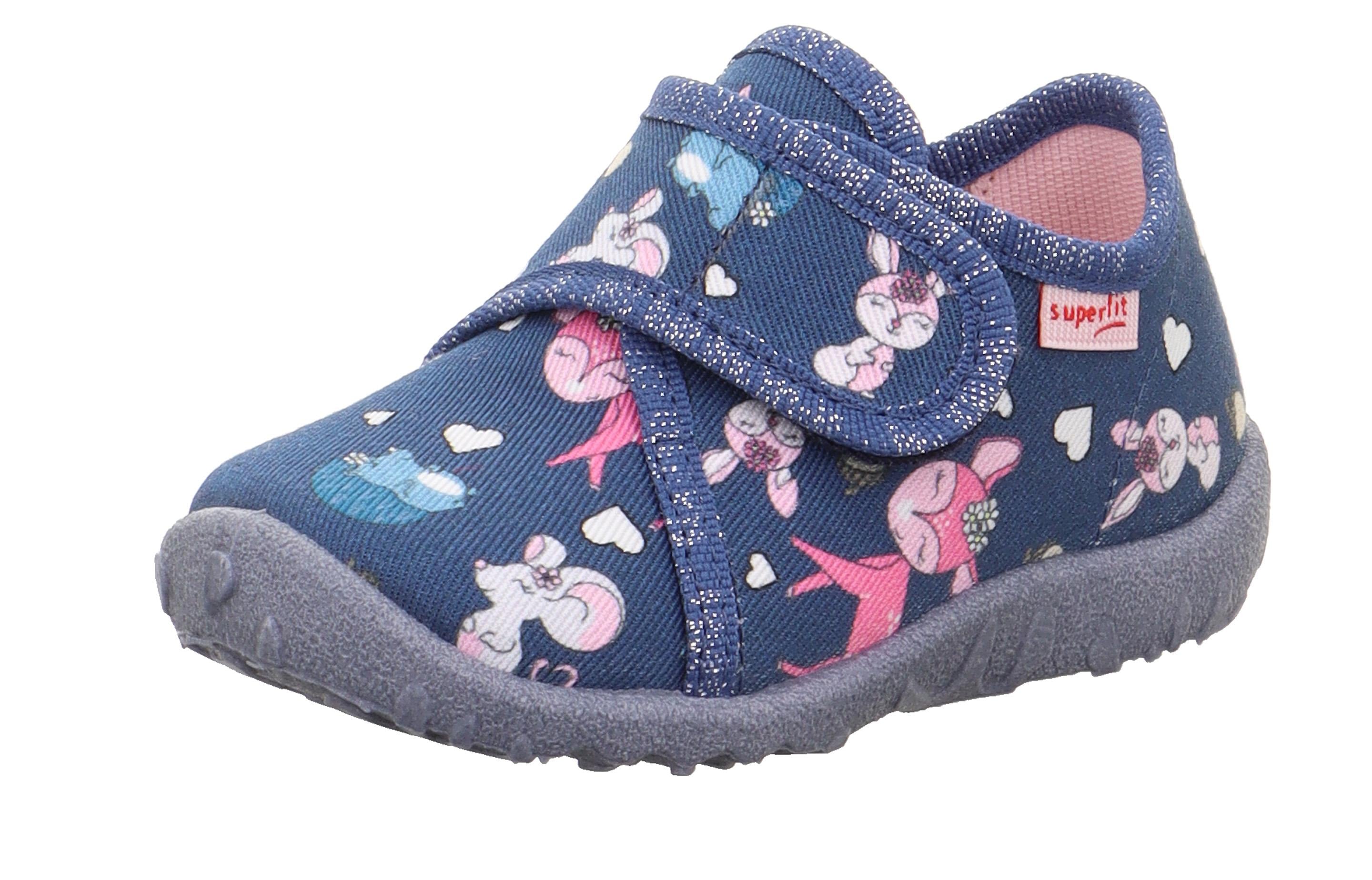 Superfit-SPOTTY Çocuk Ayakkabısı-Açık Mavi Çok Renkli