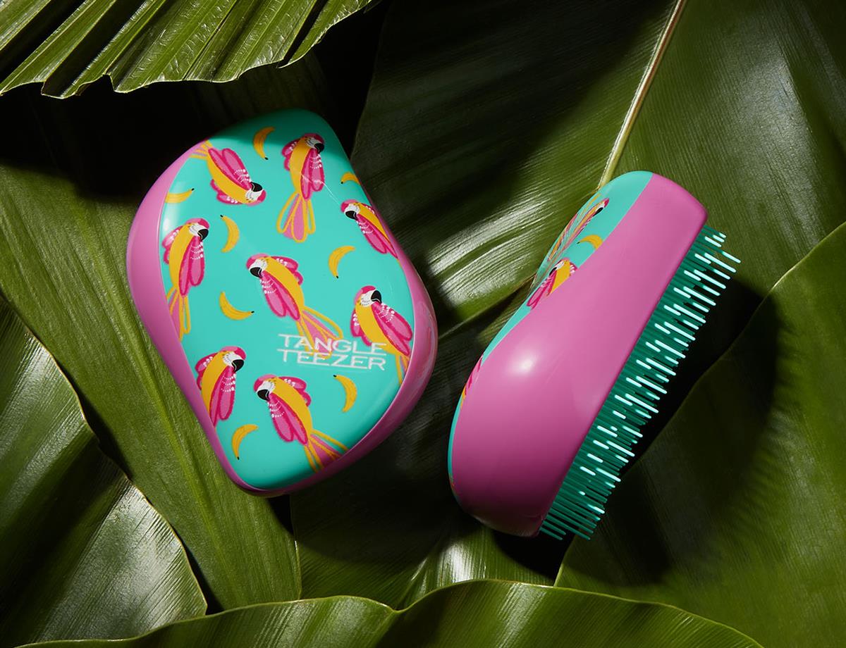 Tangle Teezer-Compact Styler Saç Fırçası-Zoey Cottam Parrot