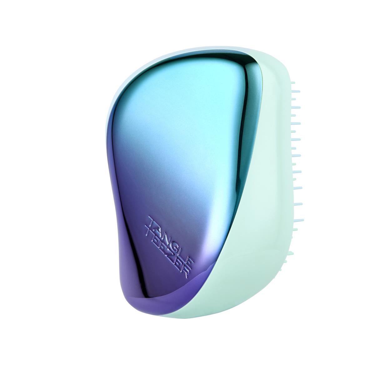 Tangle Teezer-Compact Styler Saç Fırçası-Ombre Blue Purple Chrome