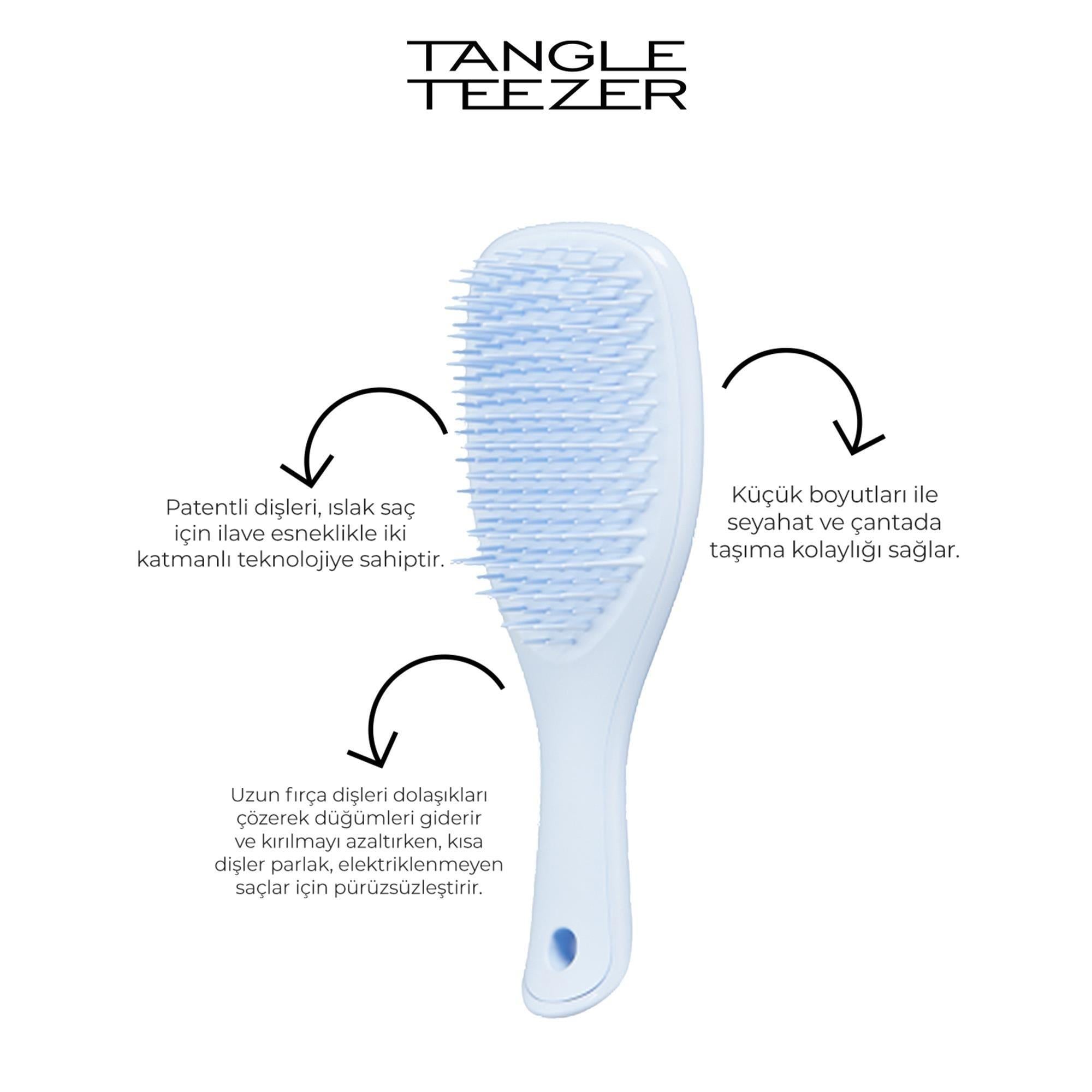 Tangle Teezer-Mini Detangler Saç Fırçası-Lavender