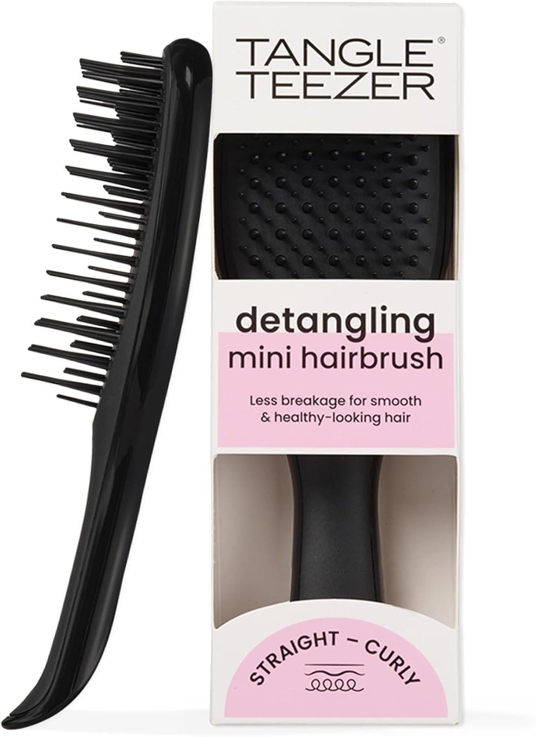Tangle Teezer-Mini Ultimate Detangler Saç Fırçası-Black