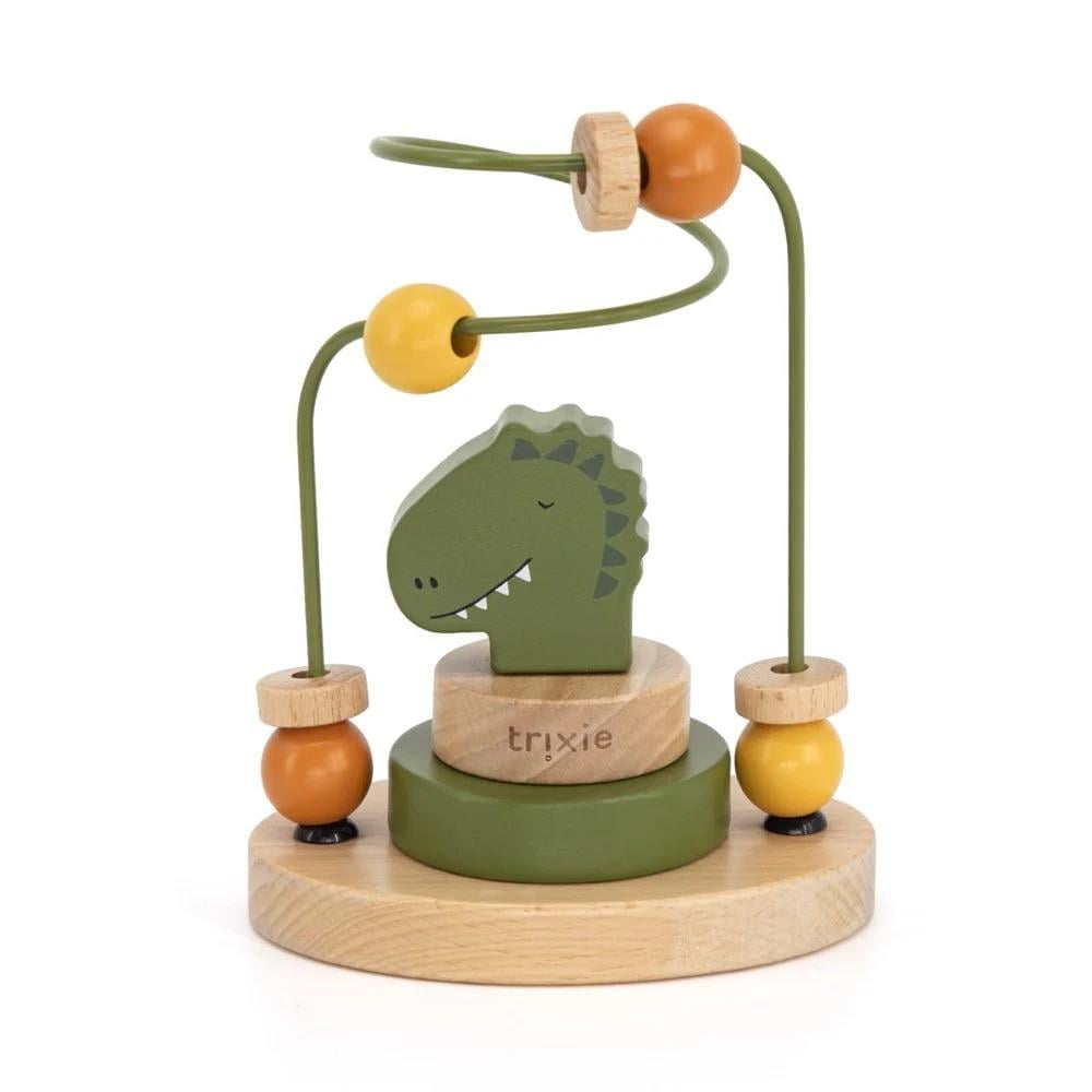 Trixie-Ahşap Mr. Dino Boncuklu Labirent
