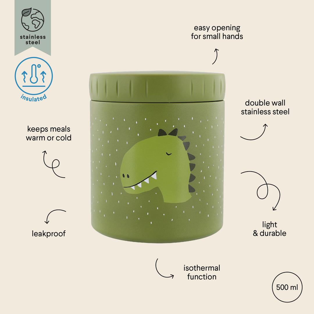 Trixie-Mr. Dino Termal Mama Termosu-500 ml