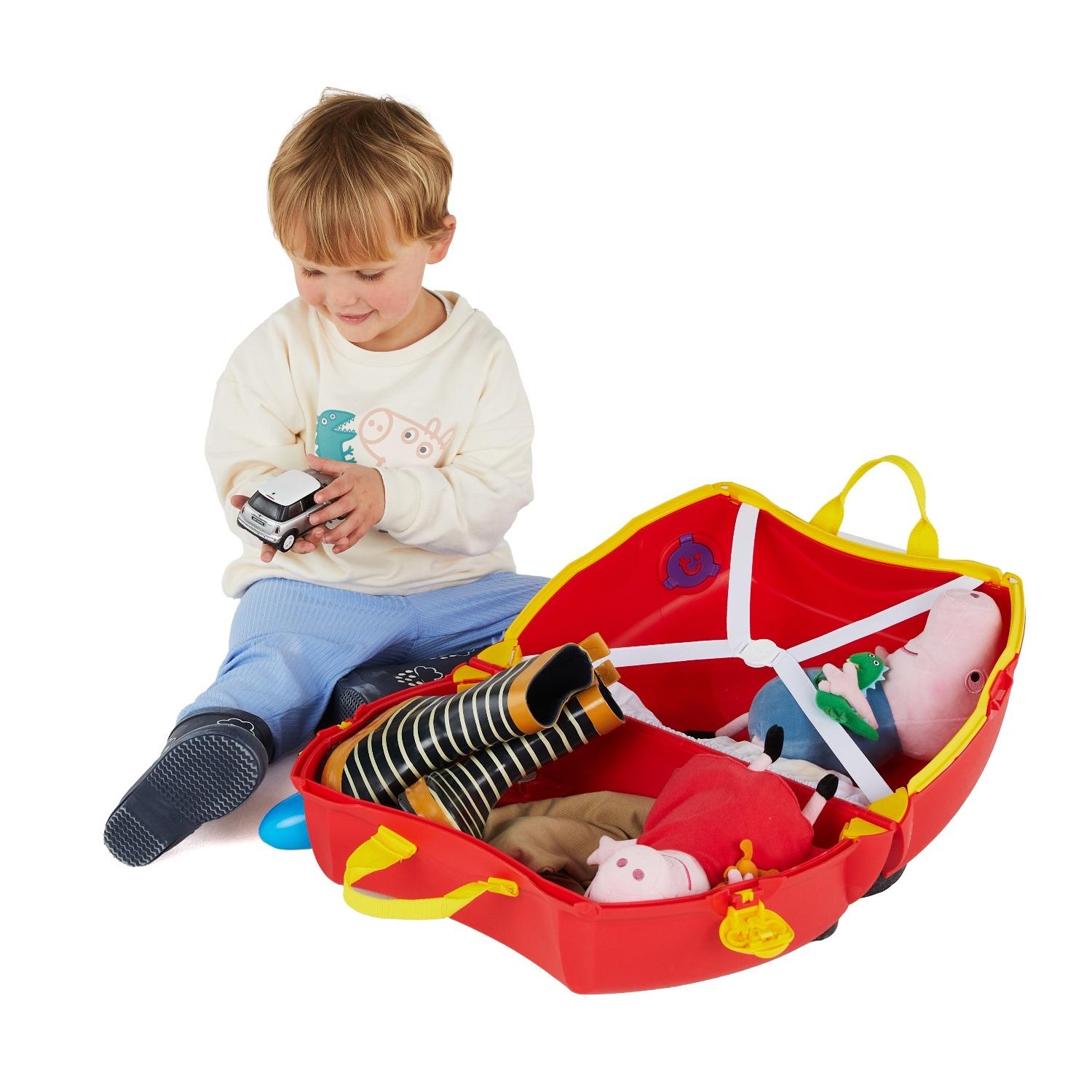 Trunki Çocuk Bavulu-Peppa Pig Party Bus