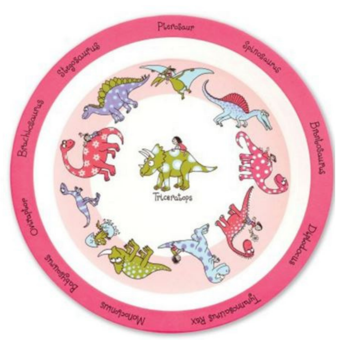 Tyrrell Katz Melamin Tabak-Pink Dino
