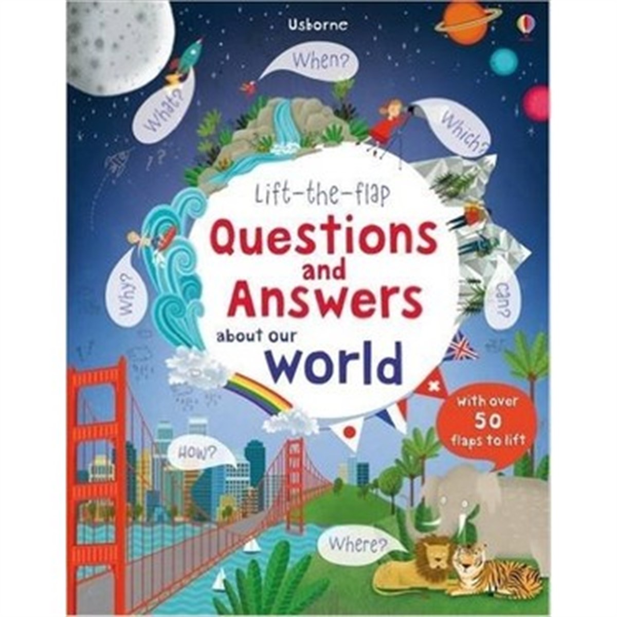 Usborne-Lift The Flap Questions and Answers about our World