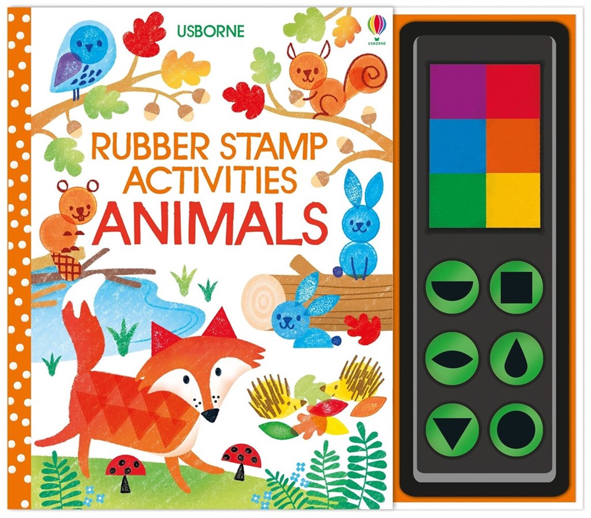 Usborne-Rubber Stamp Activities Animals 