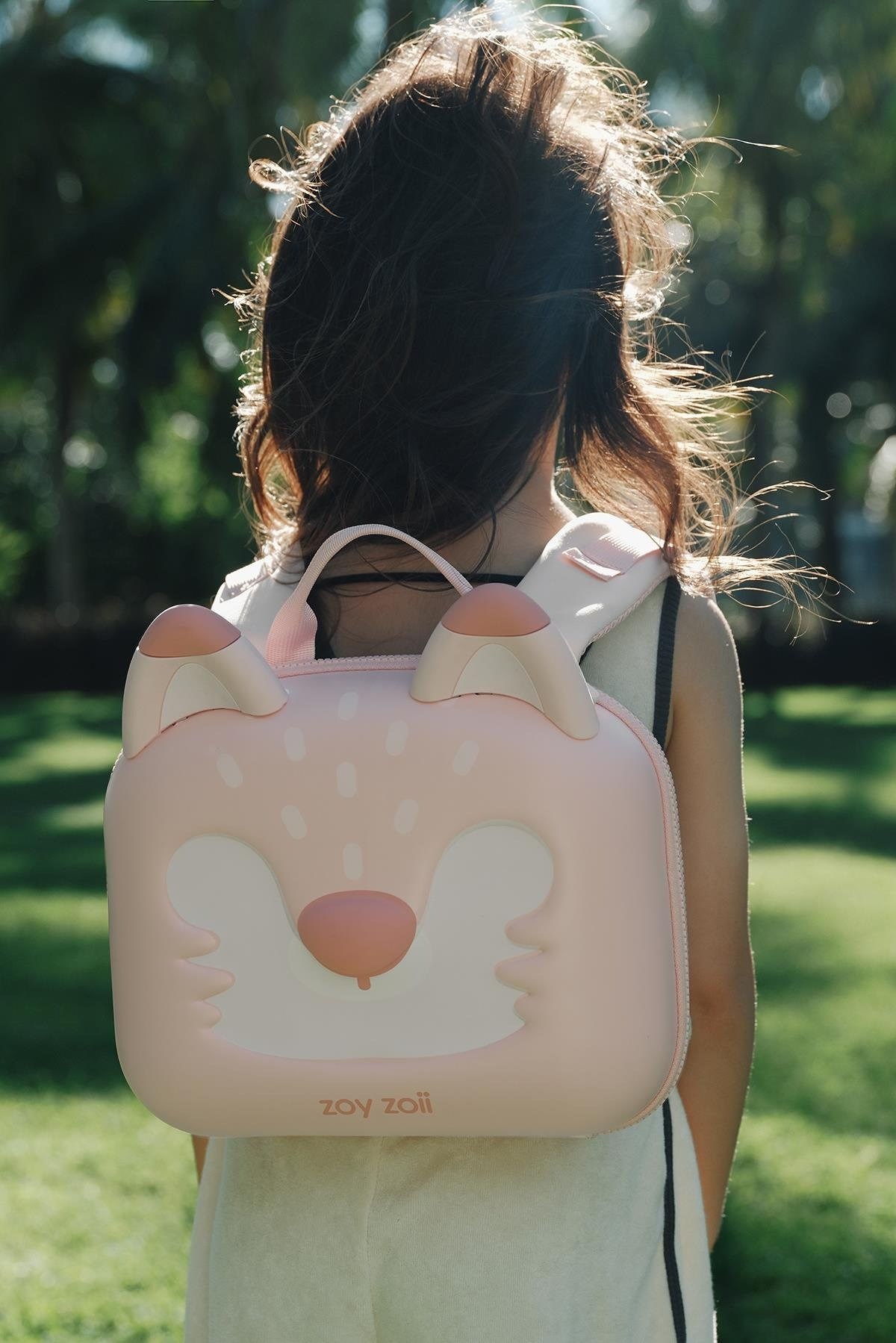 ZOYZOII Animal Serisi Sırt Çantası / Pink Fox