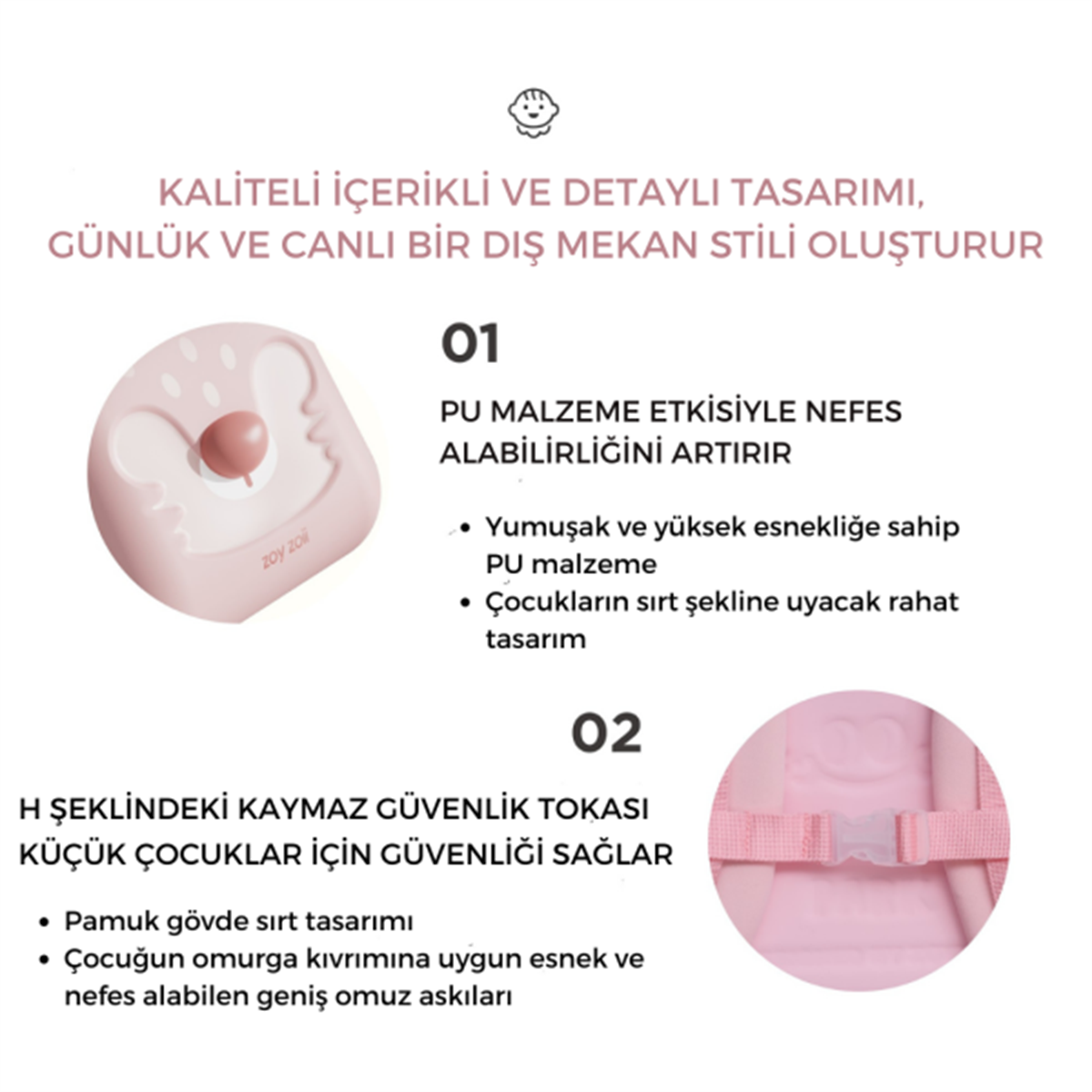 ZOYZOII- Donut Serisi Shiny Angel Sırt Çantası